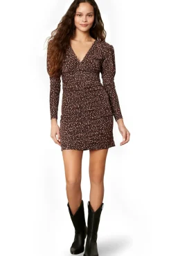 Discount BB Dakota Animal Attitude Leopard Dress|