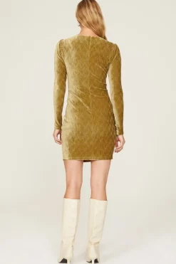 Online Minkpink Ariana Mini Dress-Gold|Minkink