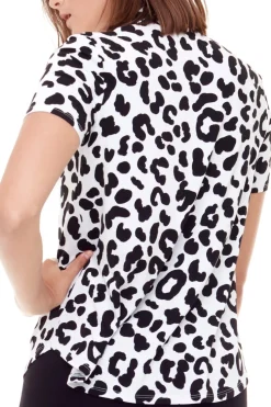 New Up! Bamboo Short Sleeve Top-Lynx|