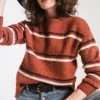 Hot Others Follow Blondie Sweater-Auburn|
