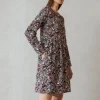 Hot Indi & Cold Bobbie Retro Dress-Azul|