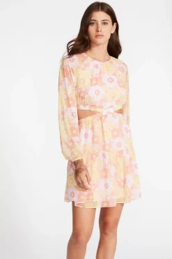 New BB Dakota by Steve Madden Cadi Mini Dress-Pink|