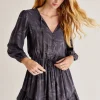 Sale Z Supply Camila Mini Dress-Shadow|