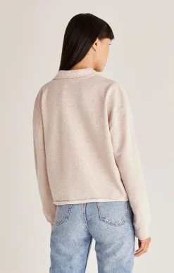 Sale Z Supply Charlie Polo Sweatshirt|