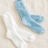 Hot Z Supply Chenille Plush Socks (2 Pack)|-New