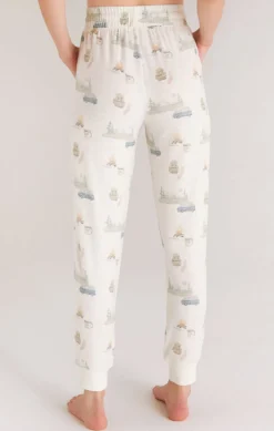 New Z Supply Comfy Camper Jogger-Cloud Dancer|