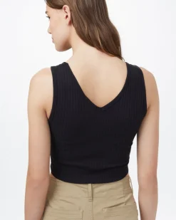 Clearance Tentree Cropped Fitted Tank|