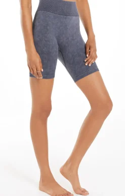 Sale Z Supply Dance It Out Seamless Short-Washed Black|