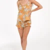 Hot Z Supply Date Night Floral Satin Short|