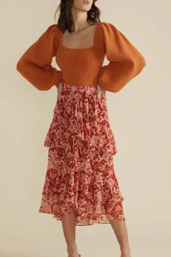 Minkpink Dover Midi Skirt|