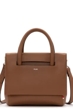 Clearance Colab Early Bird Ash Top Handle Crossbody-Cognac|
