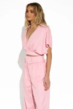 Outlet Madison The Label Emma Top-Pink|