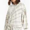 Z Supply Eva Spiral Tie-Dye Hoodie|