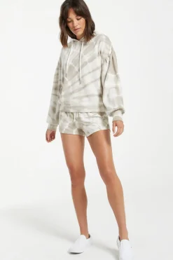 Z Supply Eva Spiral Tie-Dye Hoodie|