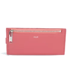 Hot Colab Flex Bests Lizou Flat Wallet-Berry|