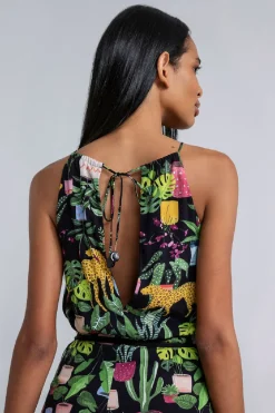 Outlet Lez a Lez Floral Cami-Instinto|