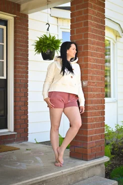 Best Wanakome Florence Jogger Shorts-Berry|