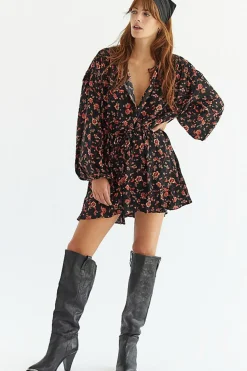 Sale Free People Flower Fields Mini Dress|