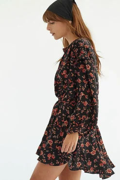 Sale Free People Flower Fields Mini Dress|