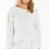 Best Z Supply Frosted Plush Star Long Sleeve Top|
