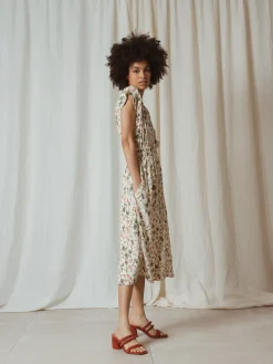 Indi & Cold Fungi Dress-Vanilla|