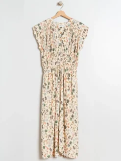 Indi & Cold Fungi Dress-Vanilla|