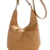 New Colab Gambit Brigitte Large Hobo-Caramel|