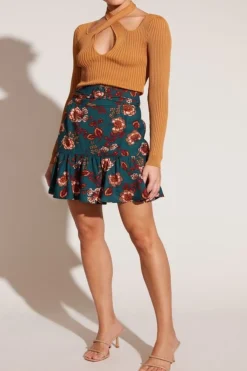 Clearance Minkpink Gianna Knit Top-Ginger|