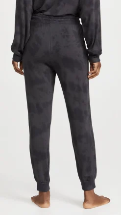 Z Supply Go Getter Tie-Dye Jogger-Washed Black|