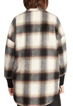 Best BB Dakota by Steve Madden Harper Plaid Jacket-Black|