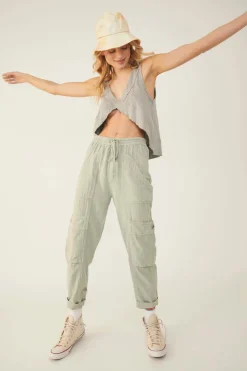 Clearance Free People Harper Tank-Heather Grey|