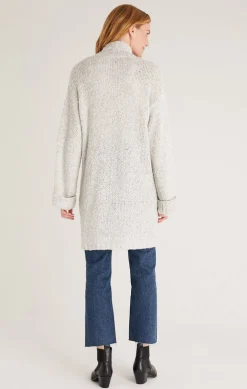 Online Z Supply Helen Oversized Cardigan-Heather Grey|