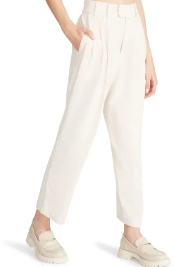 BB Dakota by Steve Madden High Waist Farmers Market Pants-Ivory|