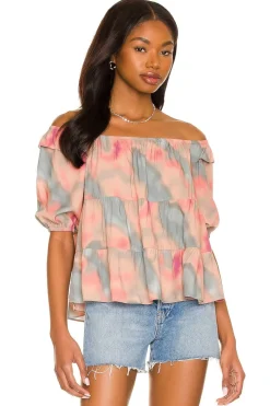 Discount BB Dakota by Steve Madden Id Tie Dye For You Top-Multi|