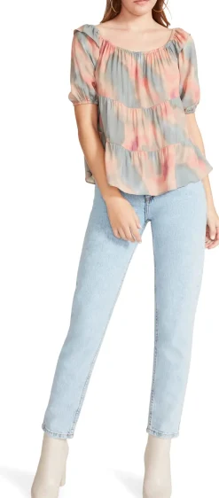 Discount BB Dakota by Steve Madden Id Tie Dye For You Top-Multi|