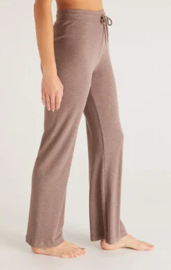 Discount Z Supply In A Daze Rib Pant-Dusty Heather Taupe|