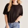 New Z Supply Ines Triblend Top-Black|