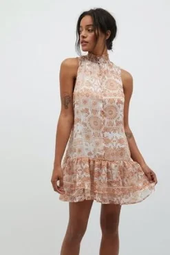 New Minkpink Jaipur Mini Dress|
