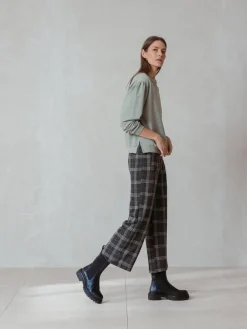 Discount Indi & Cold James Check Trousers|