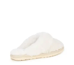 Clearance Emu Australia Jolie Teddy Slipper-Natural|