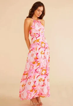 Online Minkpink Josie Halter Maxi Dress-Floral|