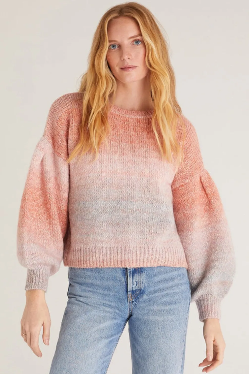 kersa_ombre_sweaterpink_c_SKU6f85649c6f1268d24a7064b6626b215c_0.webp Online Z Supply Kersa Ombre Sweater-Pink Cedar|
