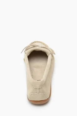 Best Minnetonka Kilty Hardsole Moccasin-Stone|