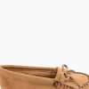 New Minnetonka Kilty Hardsole Moccasin-Taupe|