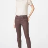 Clearance Unpublished Kora Mid Rise Skinny-Hickory Houndstooth|
