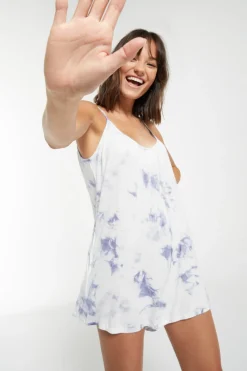 Hot Z Supply Krista Cloud Tie-Dye Romper|