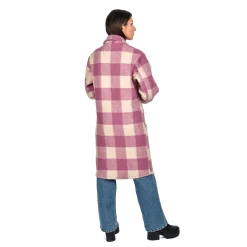 Best RD Style Ladies Woven Shacket-Pink|
