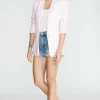 Online BB Dakota by Steve Madden Linen On The Edge Jacket-Pink|