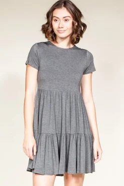 Online Pink Martini Lola Dress-Charcoal|