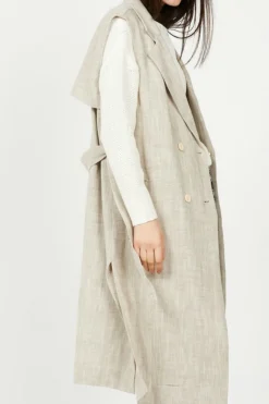 Discount The Korner Long Cotton Vest|